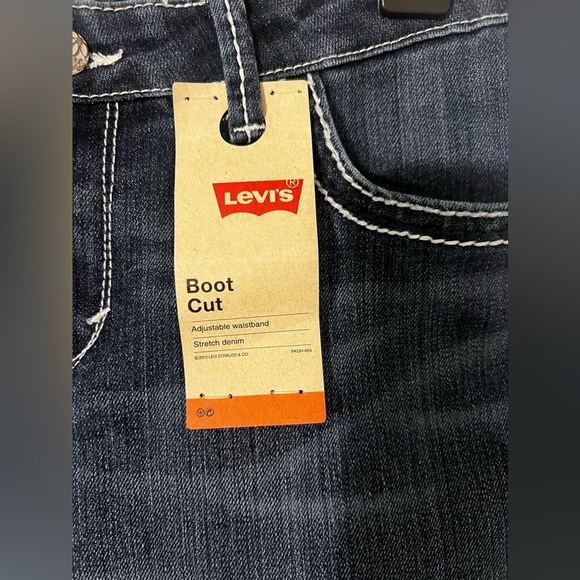 NWT Levi’s Girls Plus Bootcut Jean - 10.5 Regular - Picture 5 of 13
